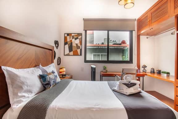 Epsilon by Nomadier | Private Bedroom + Rooftop Terrace in Condesa - Image 3