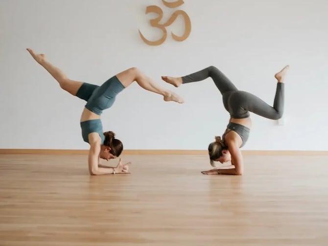 In-Studio Yoga & Aerial Session for Strength & Balance