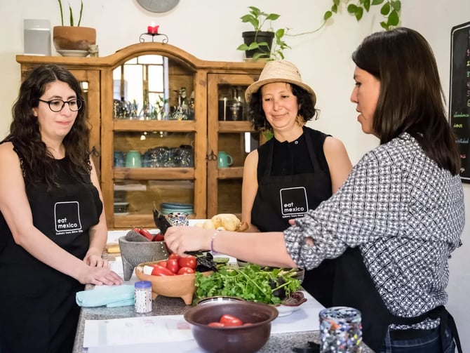 Make A Traditional Three Course Meal with Marcela