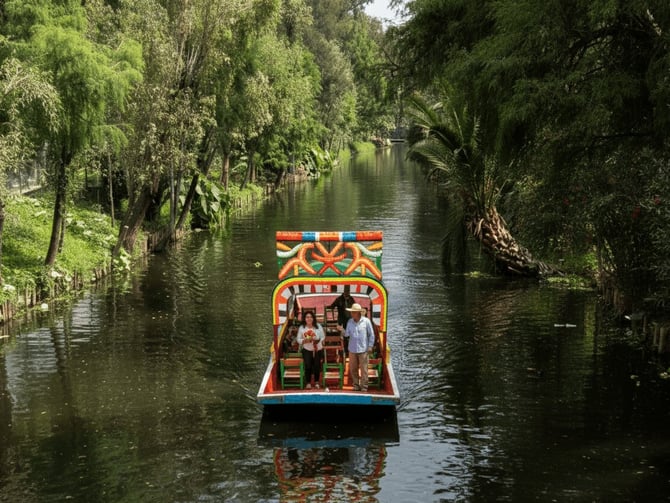 Xochimilco Trajinera